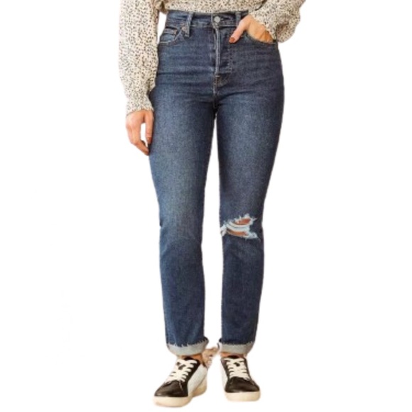 Levi’s Wedgie Straight Button Fly Jeans - 32 - Picture 1 of 12